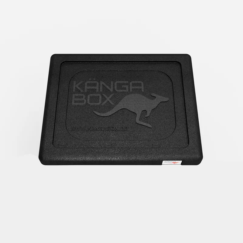 Kängabox Ersatzdeckel schwarz l pic-2