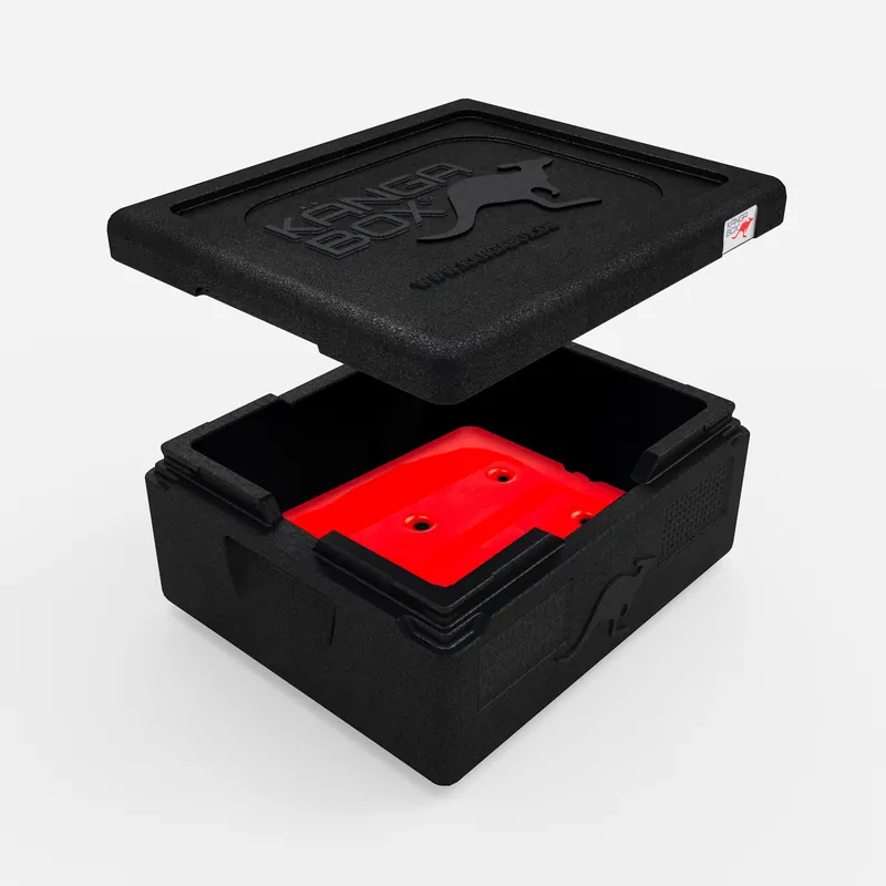 Kängabox Hotpack rot l pic-2