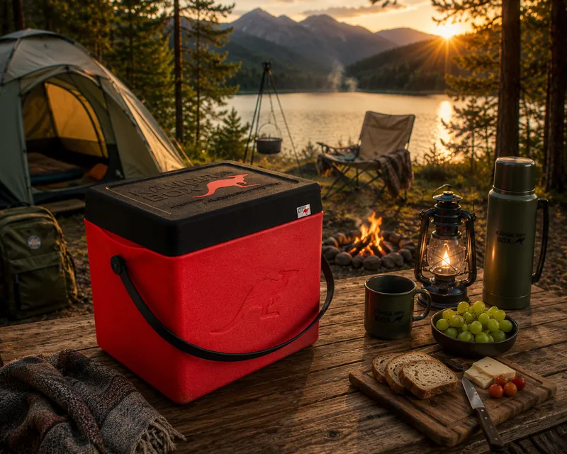 Outdoor-Verpflegung am See