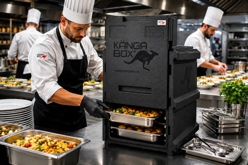 KÄNGABOX Thermobox beim Camping