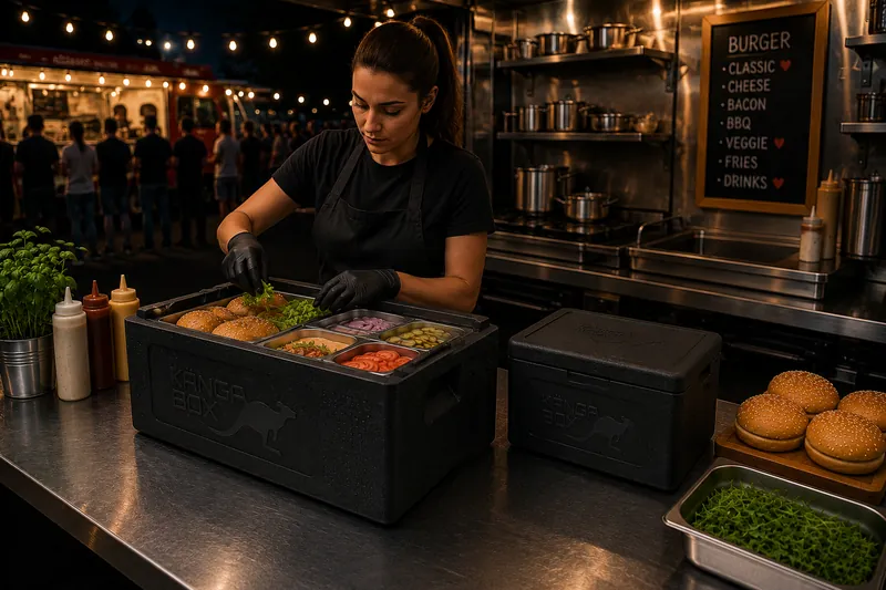 Für Foodtrucks, Streetfood und Eventgastronomie