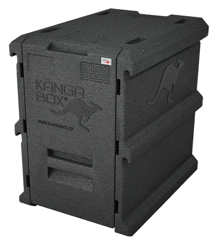 Kängabox Tower schwarz 100l pic-1