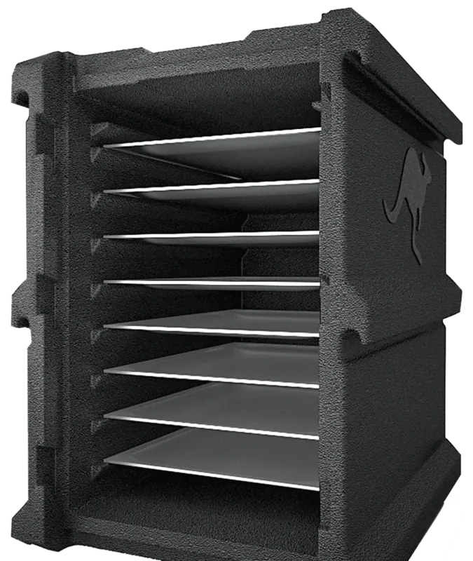 Kängabox Tower schwarz 100l pic-4