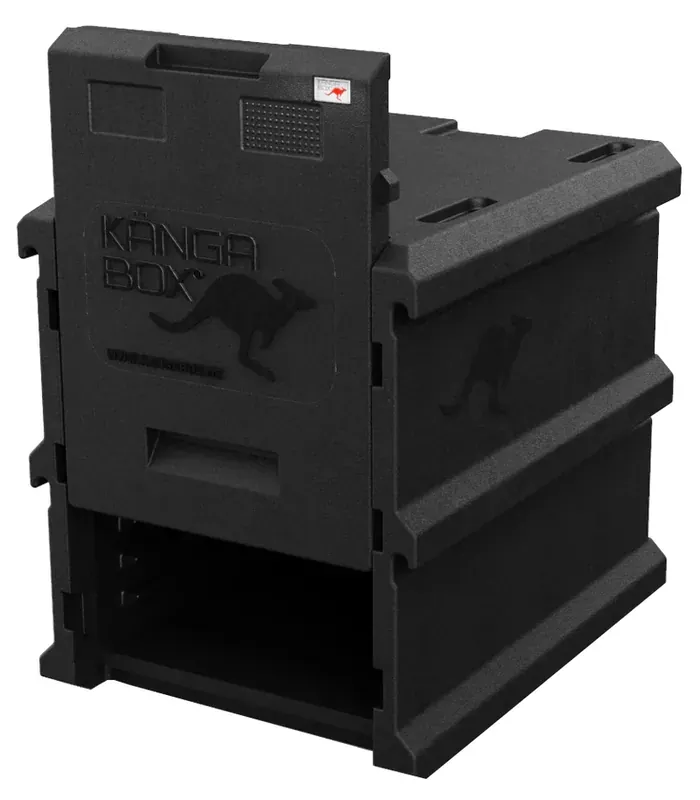 Kängabox Tower schwarz 128l pic-2